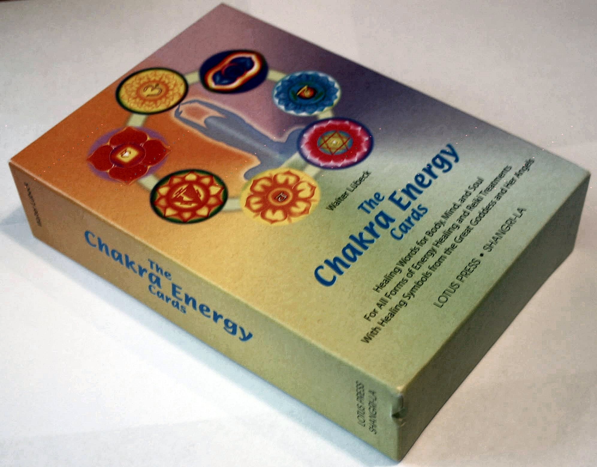Chakra Energy Cards, The Book and Card Set,Used