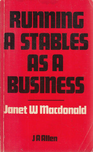 Running a Stables As a Business,Used