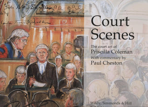 Court Scenes: The Art of Priscilla Coleman: The Court Art of Priscilla Coleman,Used