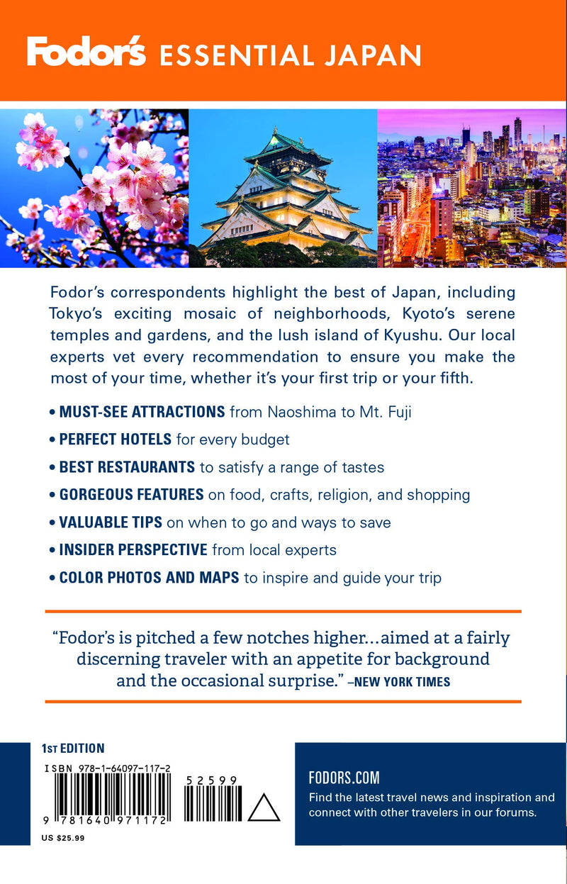 Fodor'S Essential Japan (Fullcolor Travel Guide)