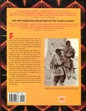 Language Of The Robe: American Indian Trade Blankets,Used