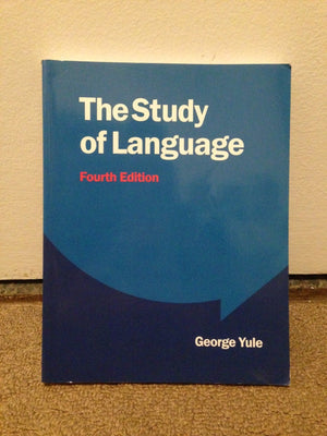 The Study of Language,New