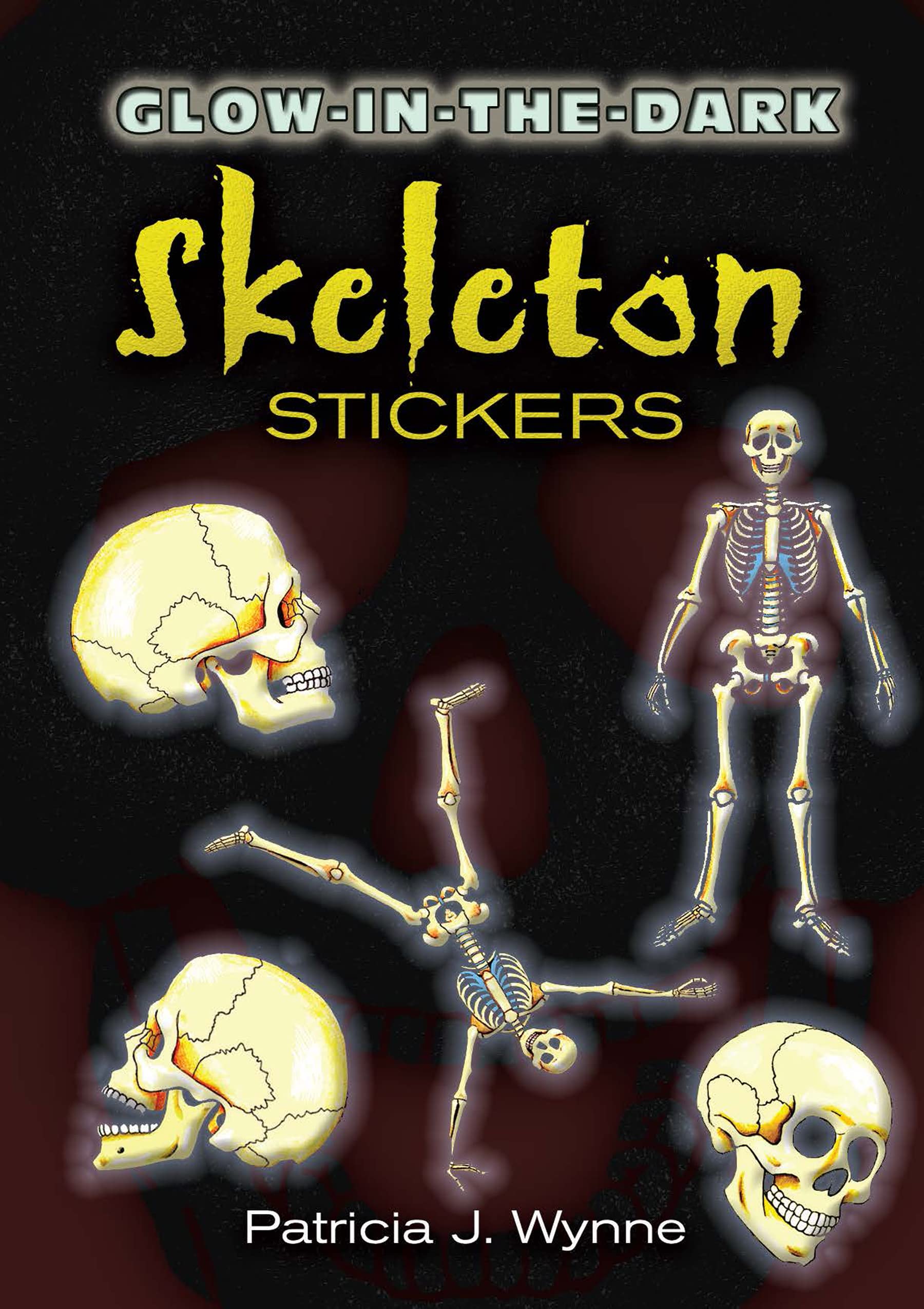 Glowinthedark Skeleton Stickers (Dover Little Activity Books: Halloween),New