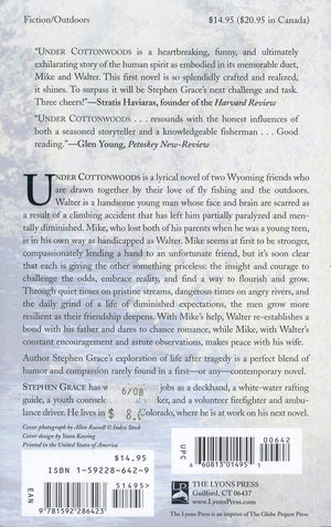 Under Cottonwoods: A Novel Of Friendship, Fly Fishing, And Redemption,Used