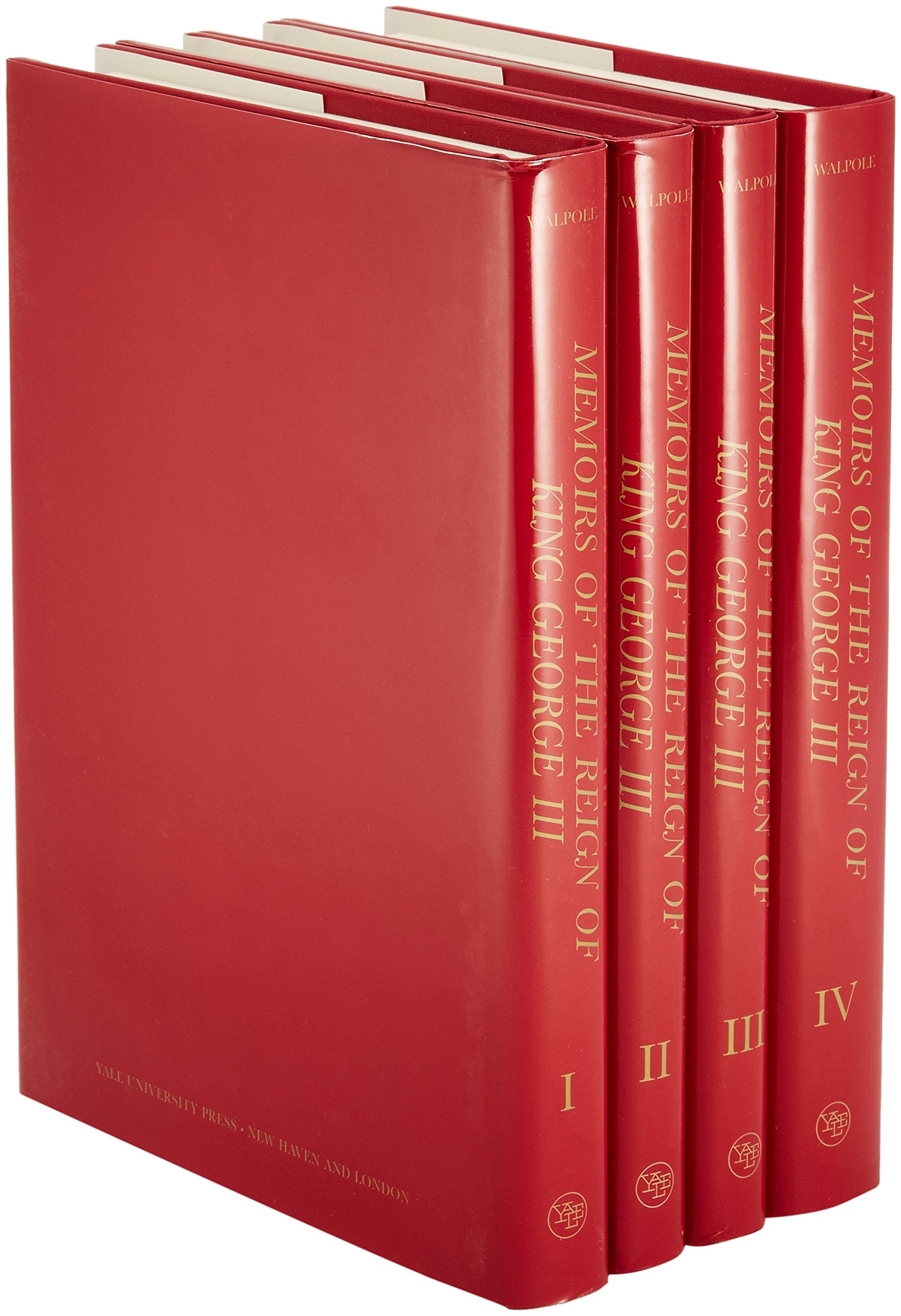Memoirs of the Reign of King George III: The Yale Edition of Horace Walpoles Memoirs (4 Volumes) (The Yale Edition of Horace Wa,Used