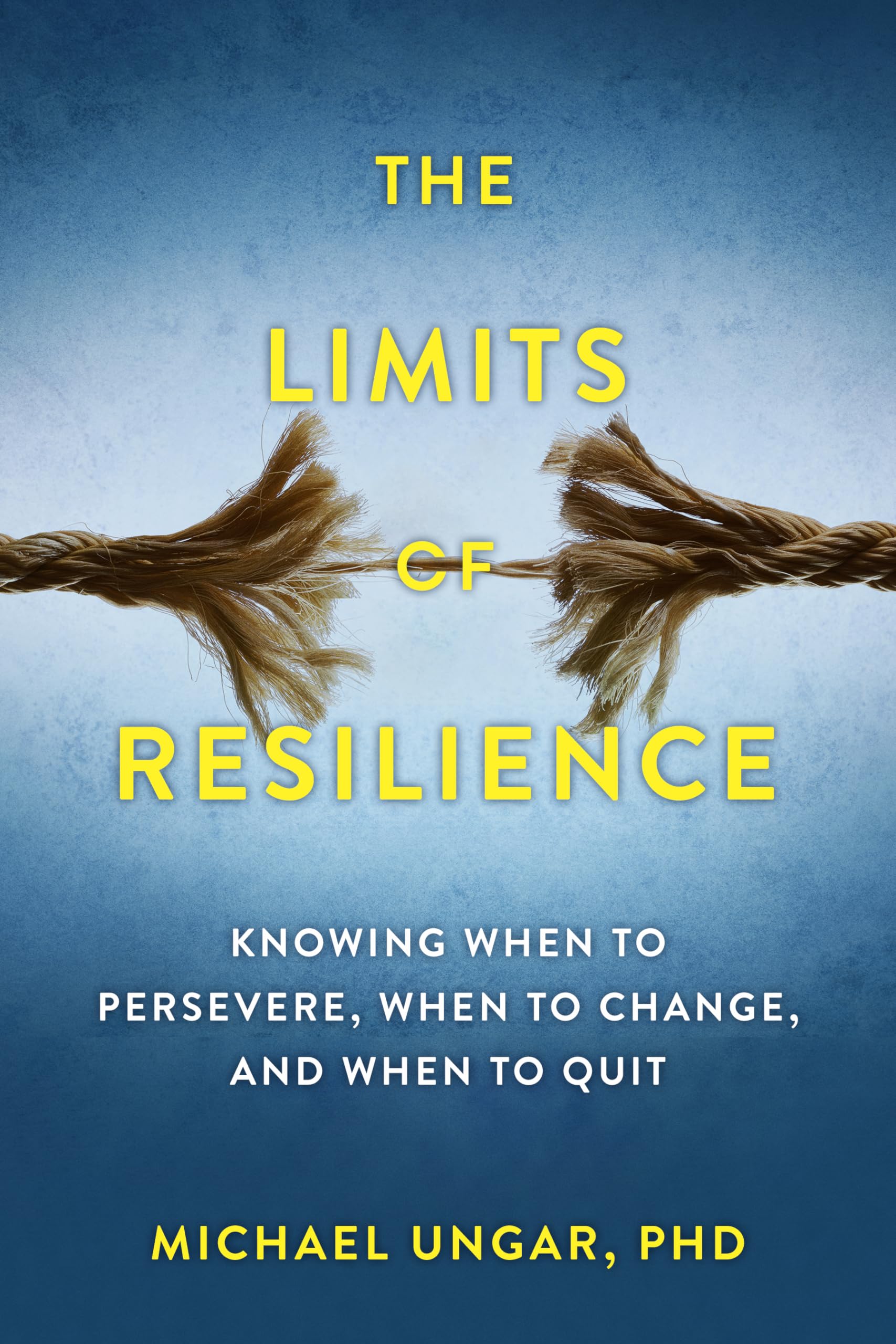 The Limits of Resilience: When to Persevere, When to Change, and When to Quit,New