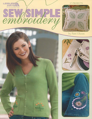 Sew Simple Embroidery (Leisure Arts #3816),Used