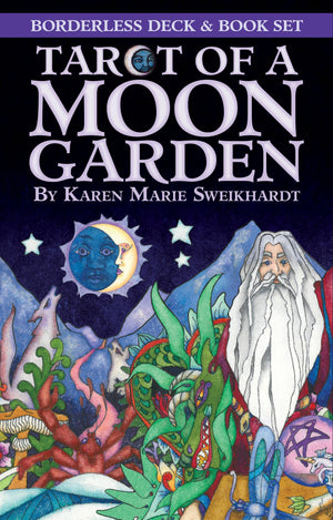 Tarot Of A Moon Garden Borderless Deck & Book Set,Used