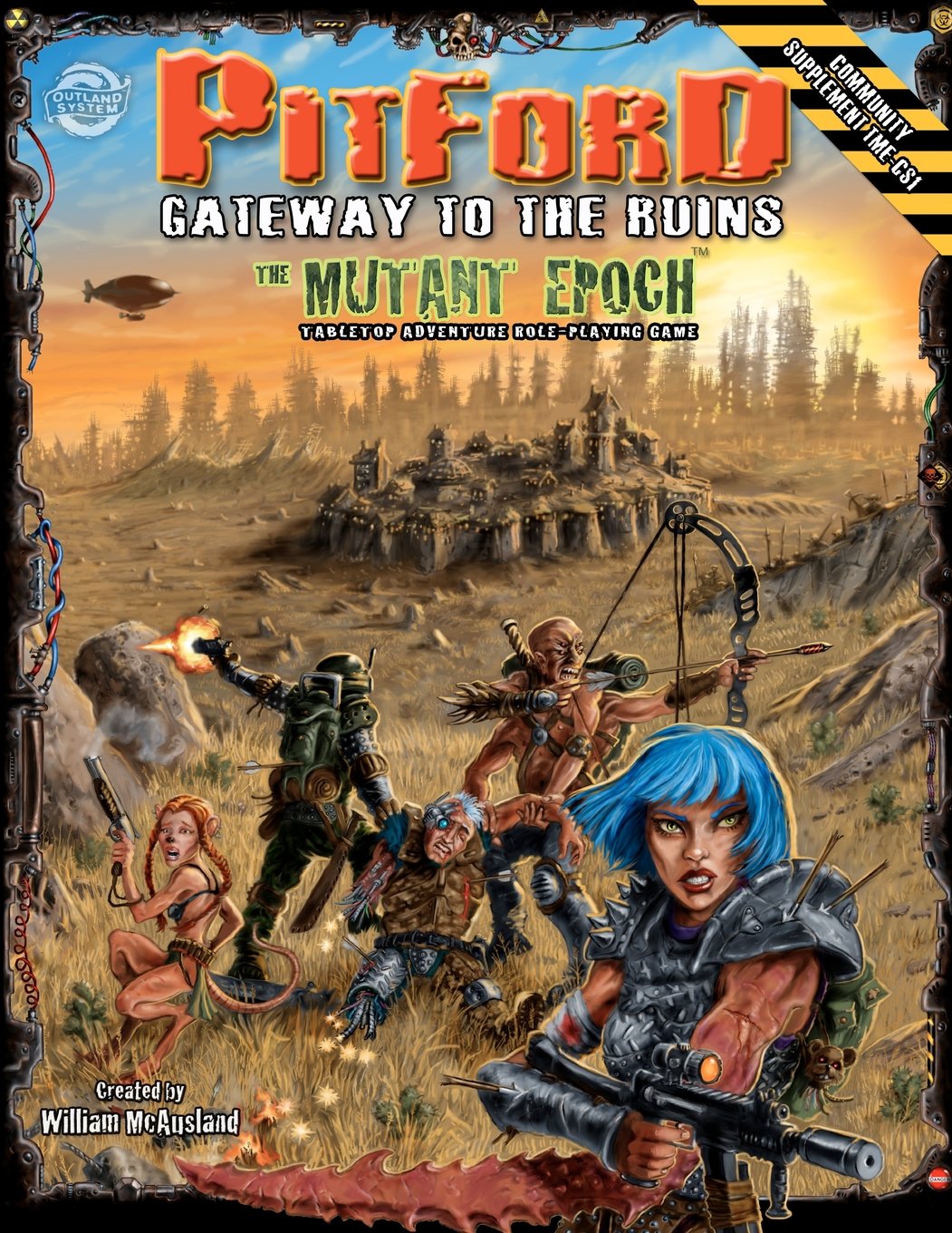 Pitford: Gateway To The Ruins (The Mutant Epoch Role Playing Game),Used