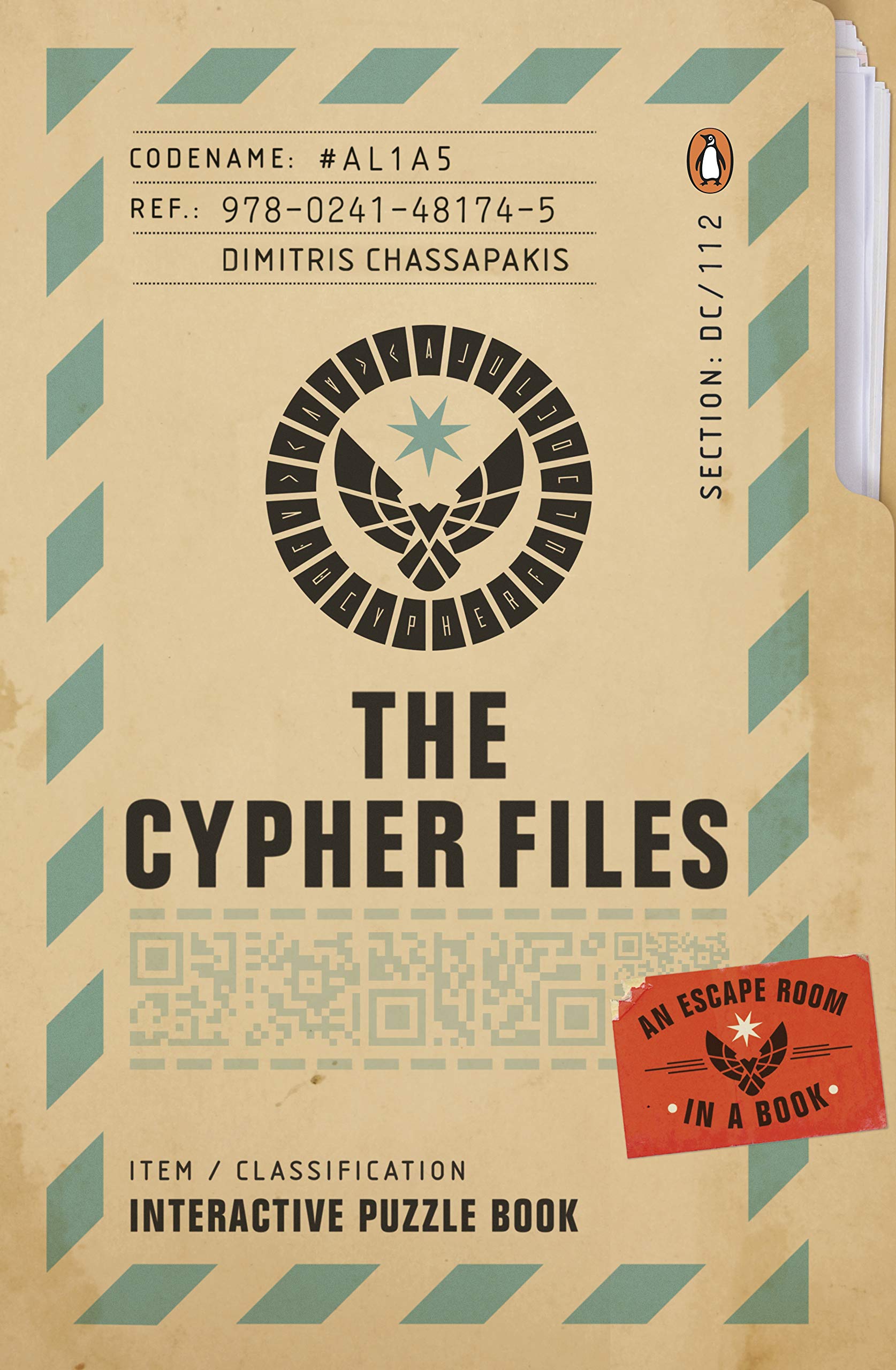 The Cypher Files: An Escape Room in a Book!,Used