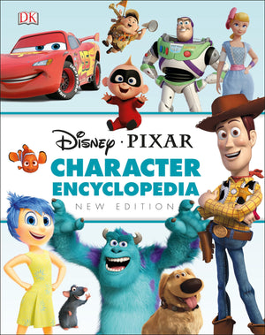 Disney Pixar Character Encyclopedia New Edition,Used