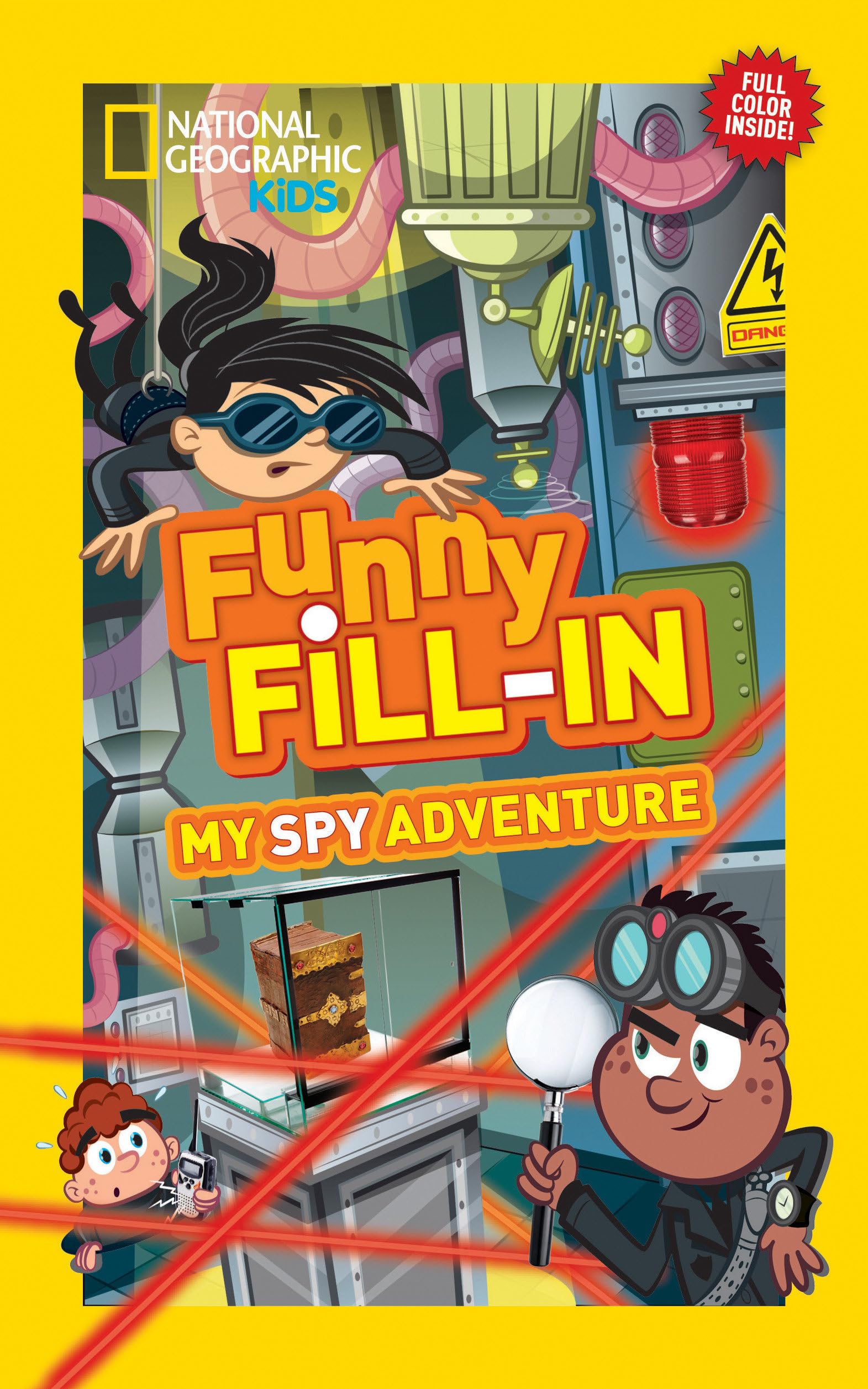National Geographic Kids Funny Fillin: My Spy Adventure,Used