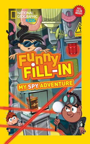National Geographic Kids Funny Fillin: My Spy Adventure,Used