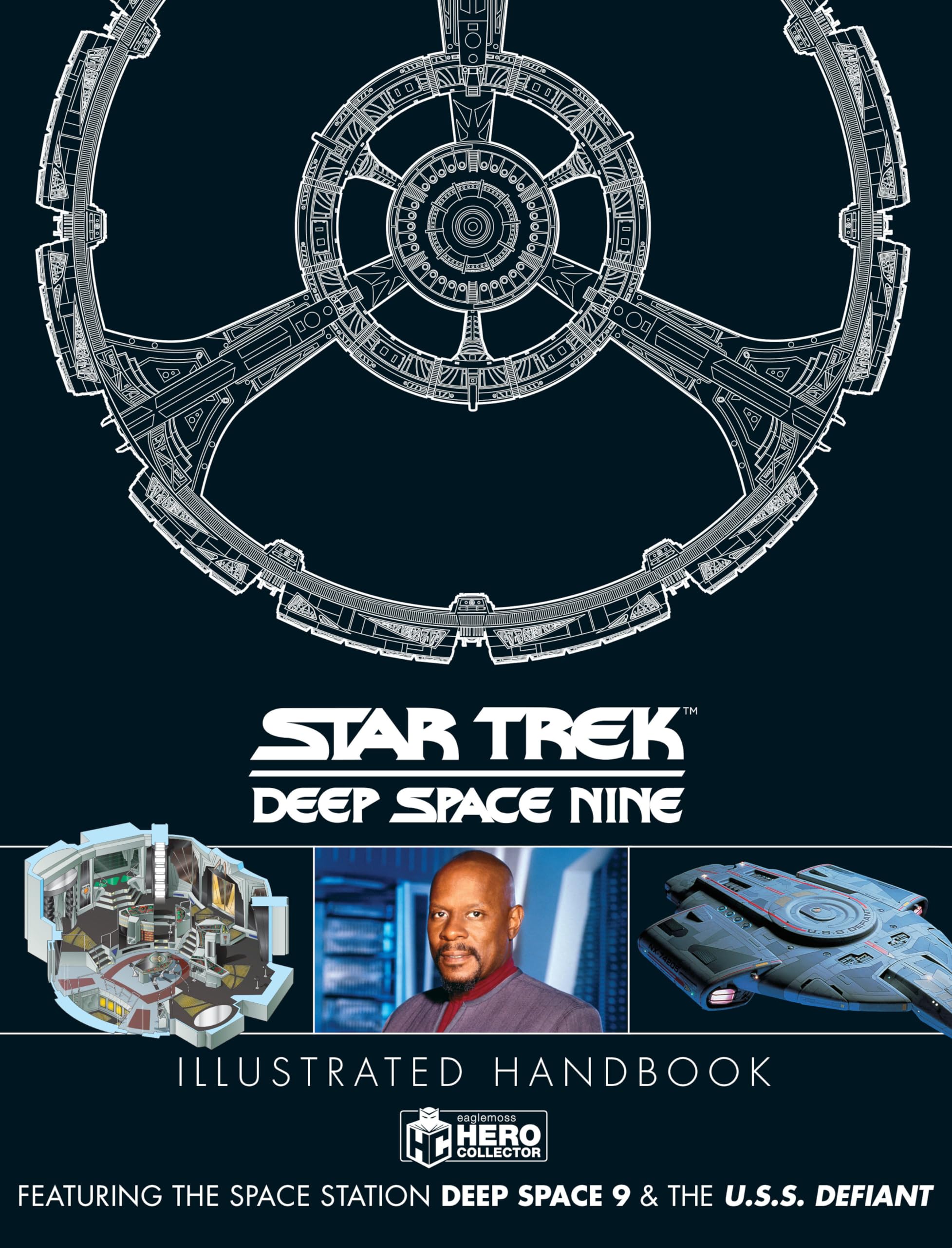 Star Trek: Deep Space 9 & The U.S.S Defiant Illustrated Handbook,Used