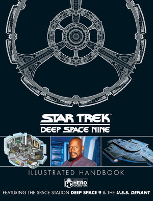 Star Trek: Deep Space 9 & The U.S.S Defiant Illustrated Handbook,Used