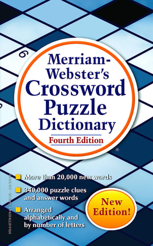 MerriamWebsters Crossword Puzzle Dictionary,New