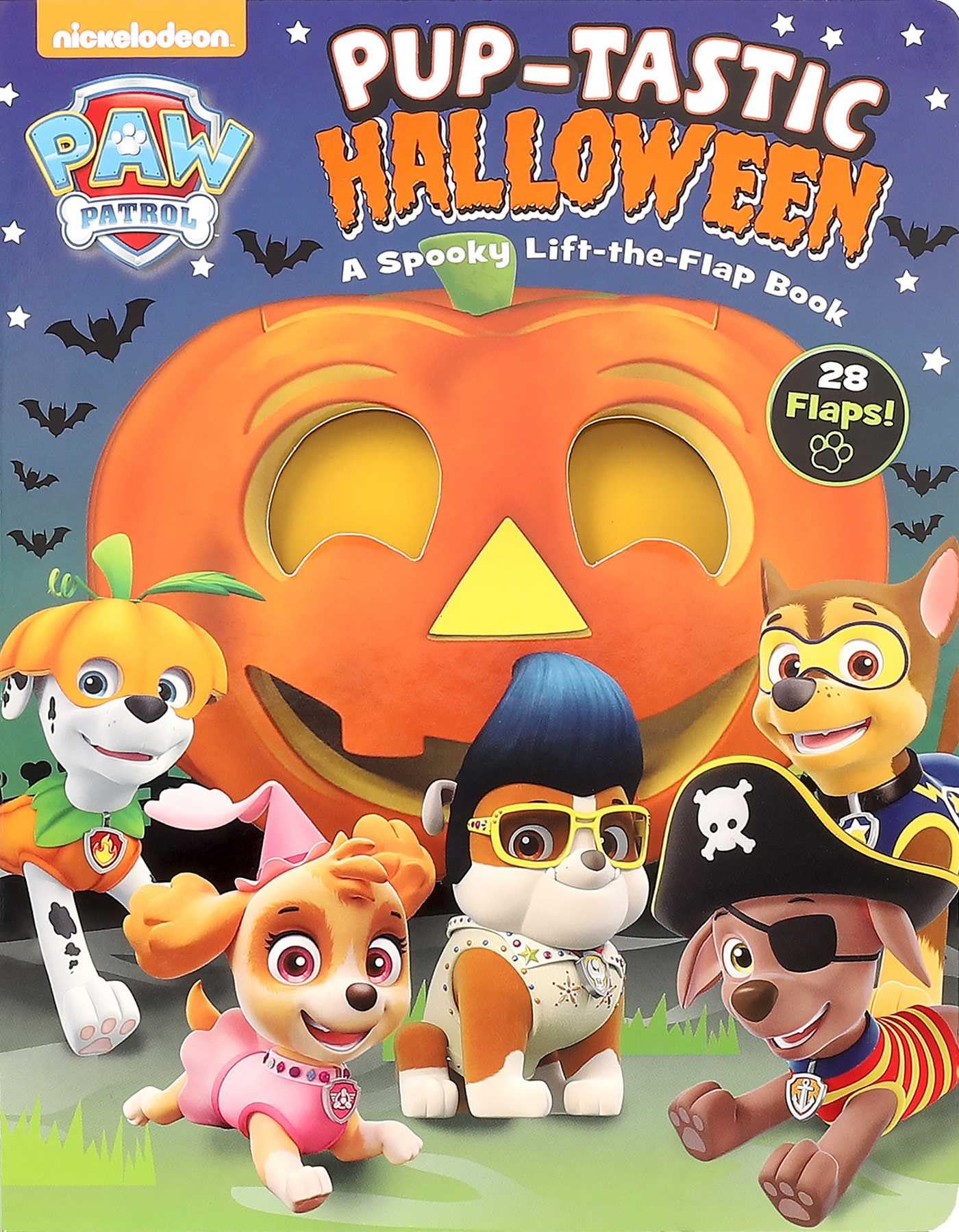 Nickelodeon PAW Patrol: Puptastic Halloween: A Spooky LifttheFlap Book,Used