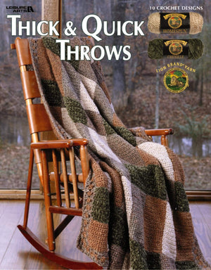 Thick and Quick Throws (Leisure Arts #3721),Used