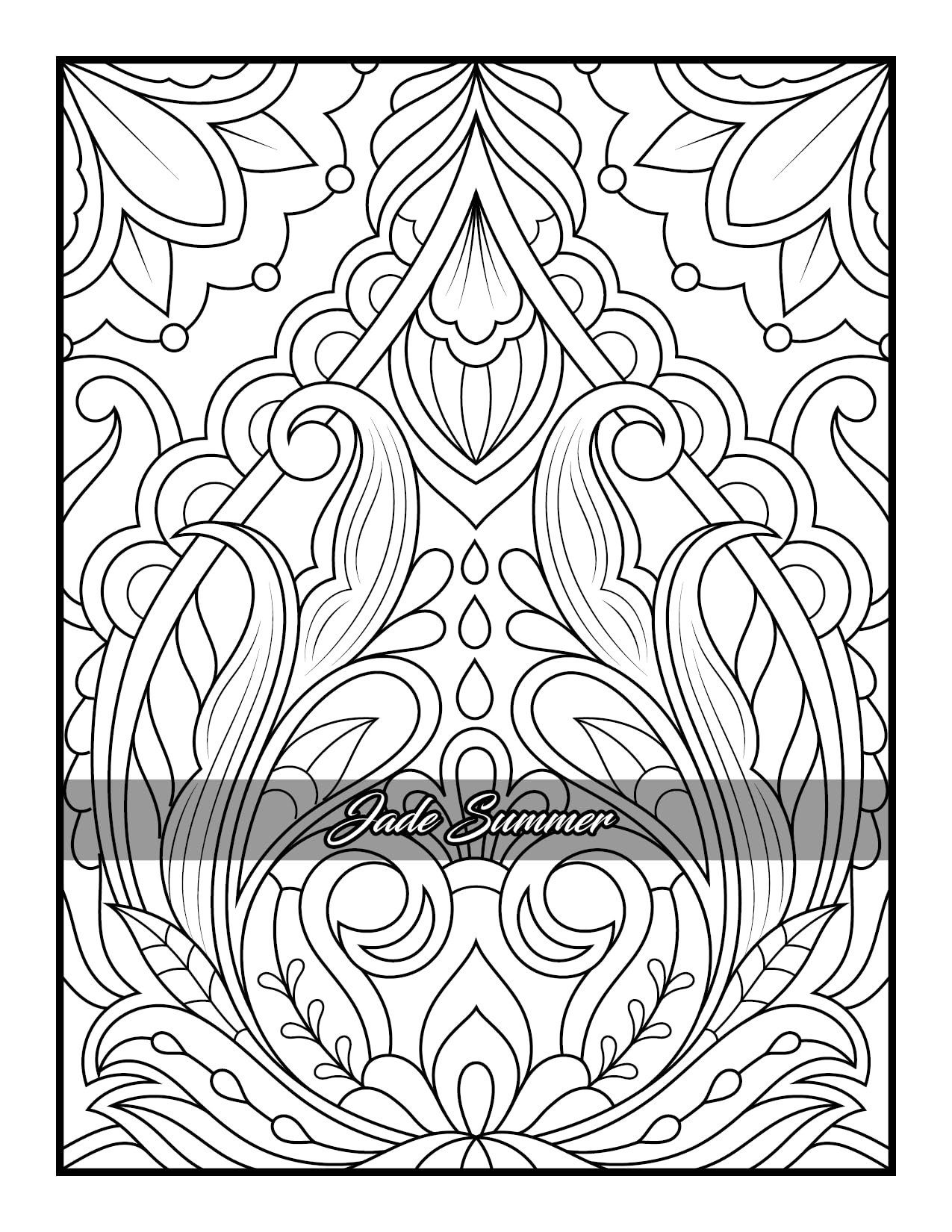 100 Amazing Patterns: An Adult Coloring Book with Fun, Easy, and Relaxing Coloring Pages,New
