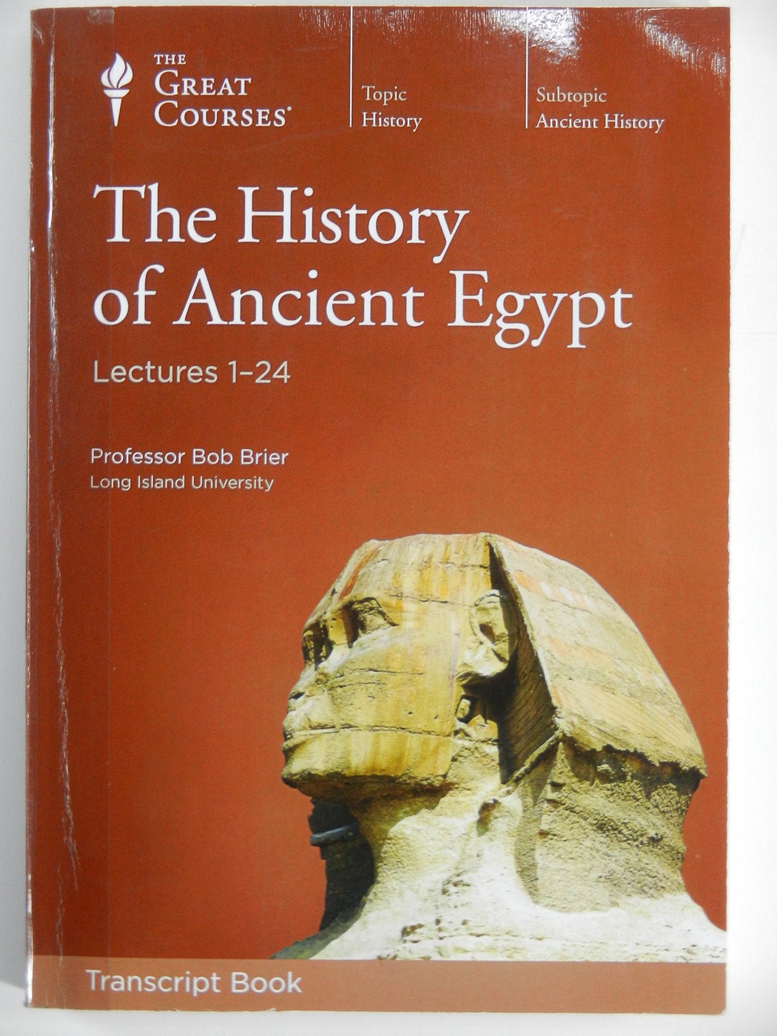 The History of Ancient Egypt. Lecture Transcript and Course Guidebook (4 volumes),Used