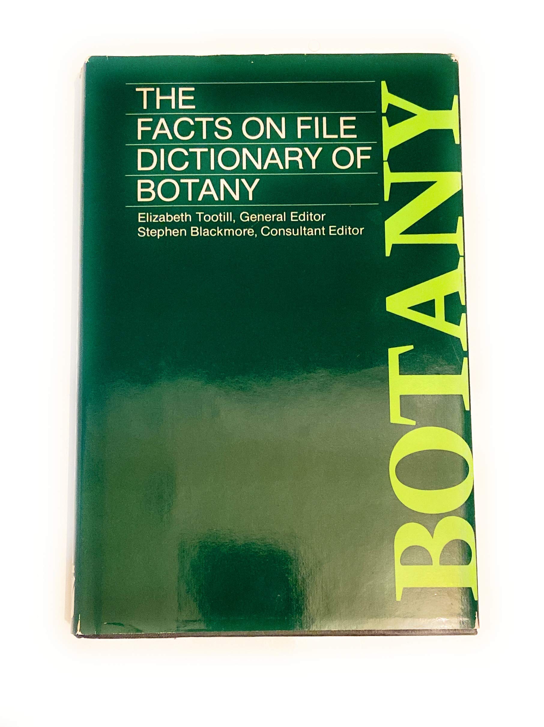 Facts on File Dictionary of Botany,Used