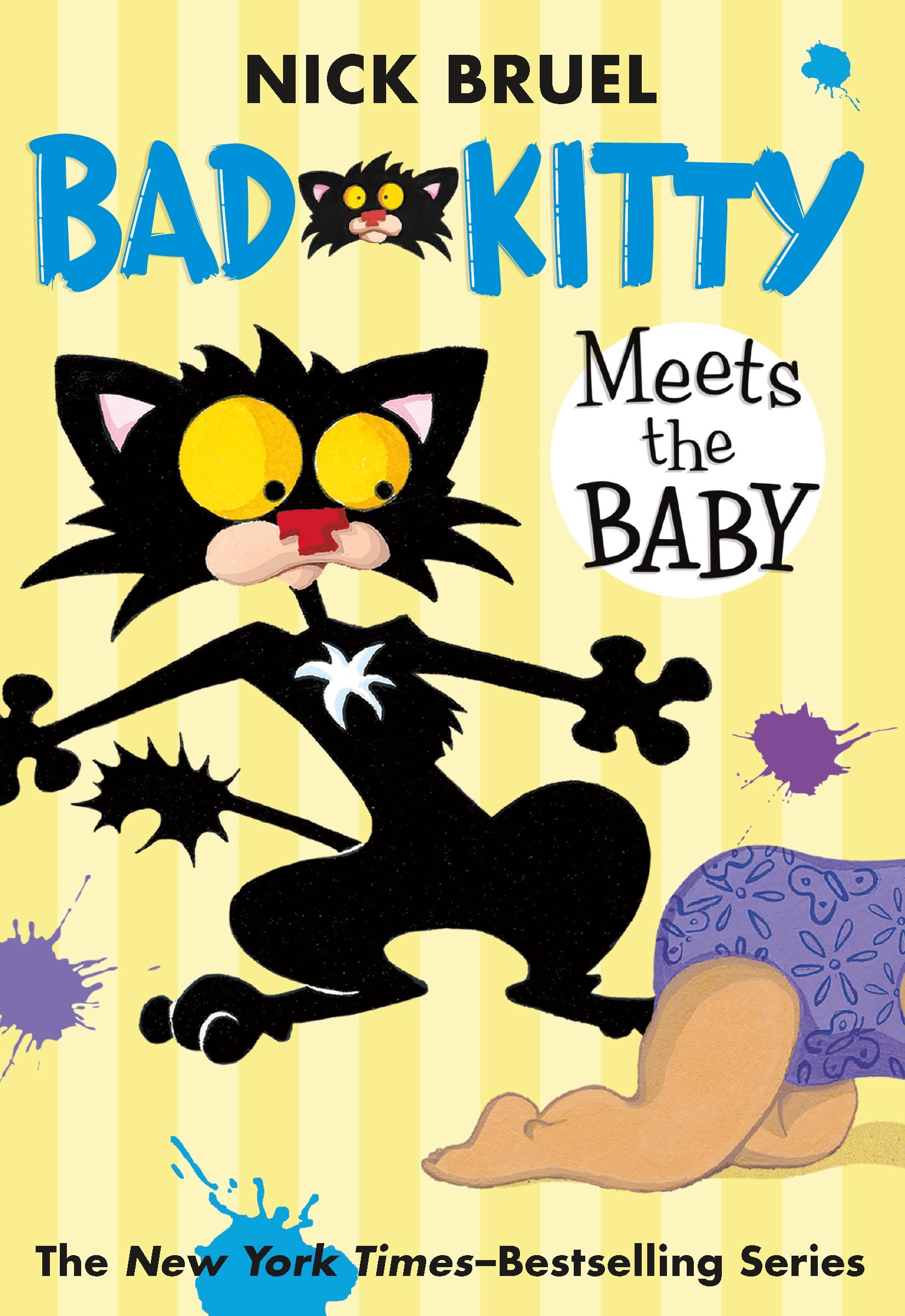 Bad Kitty Meets the Baby (paperback blackandwhite edition),Used