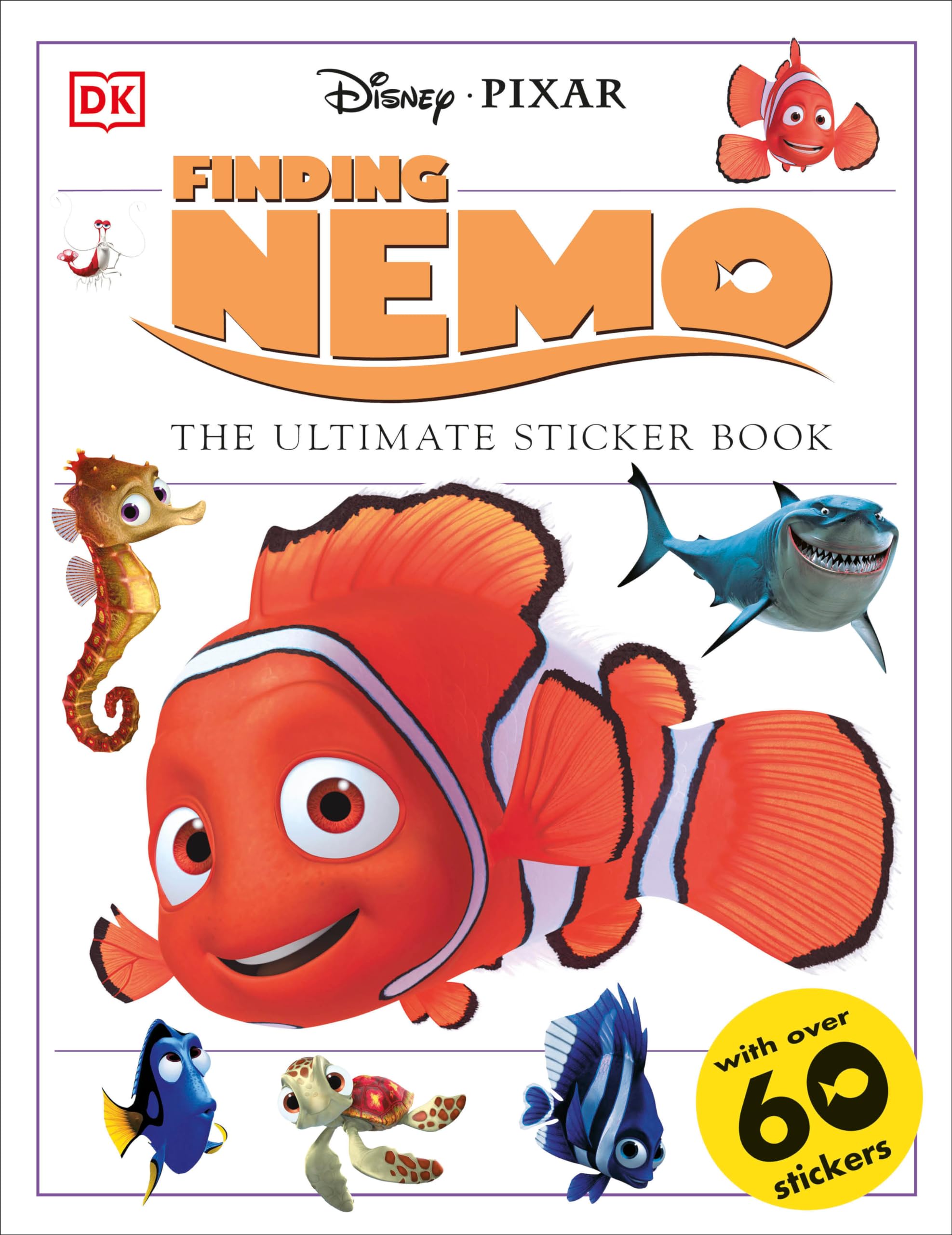 Finding Nemo Sticker Book,Used