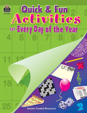 Quick and Fun Activities for Every Day of the Year,Used