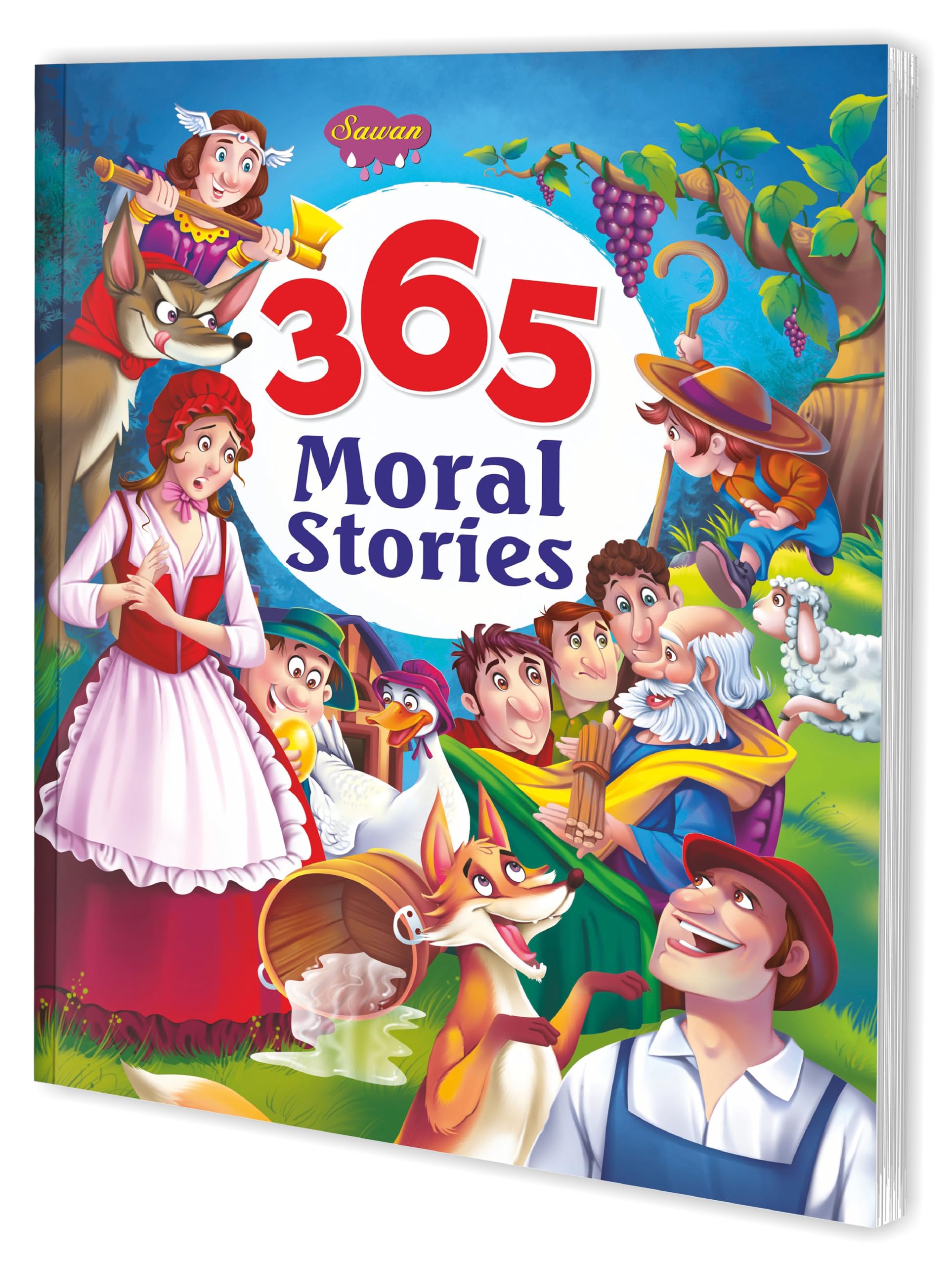 365 Moral Stories (Paperback): Vol. 1 [Paperback] Sawan; Manoj Publications Editorial Board And Sahil Gupta
