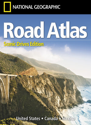National Geographic Road Atlas 2025: Scenic Drives Edition [United States, Canada, Mexico] (National Geographic Recreation Atlas