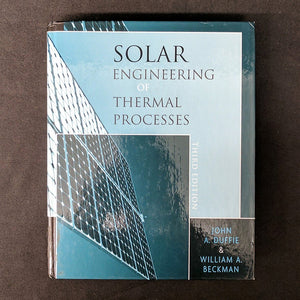 Solar Engineering Of Thermal Processes