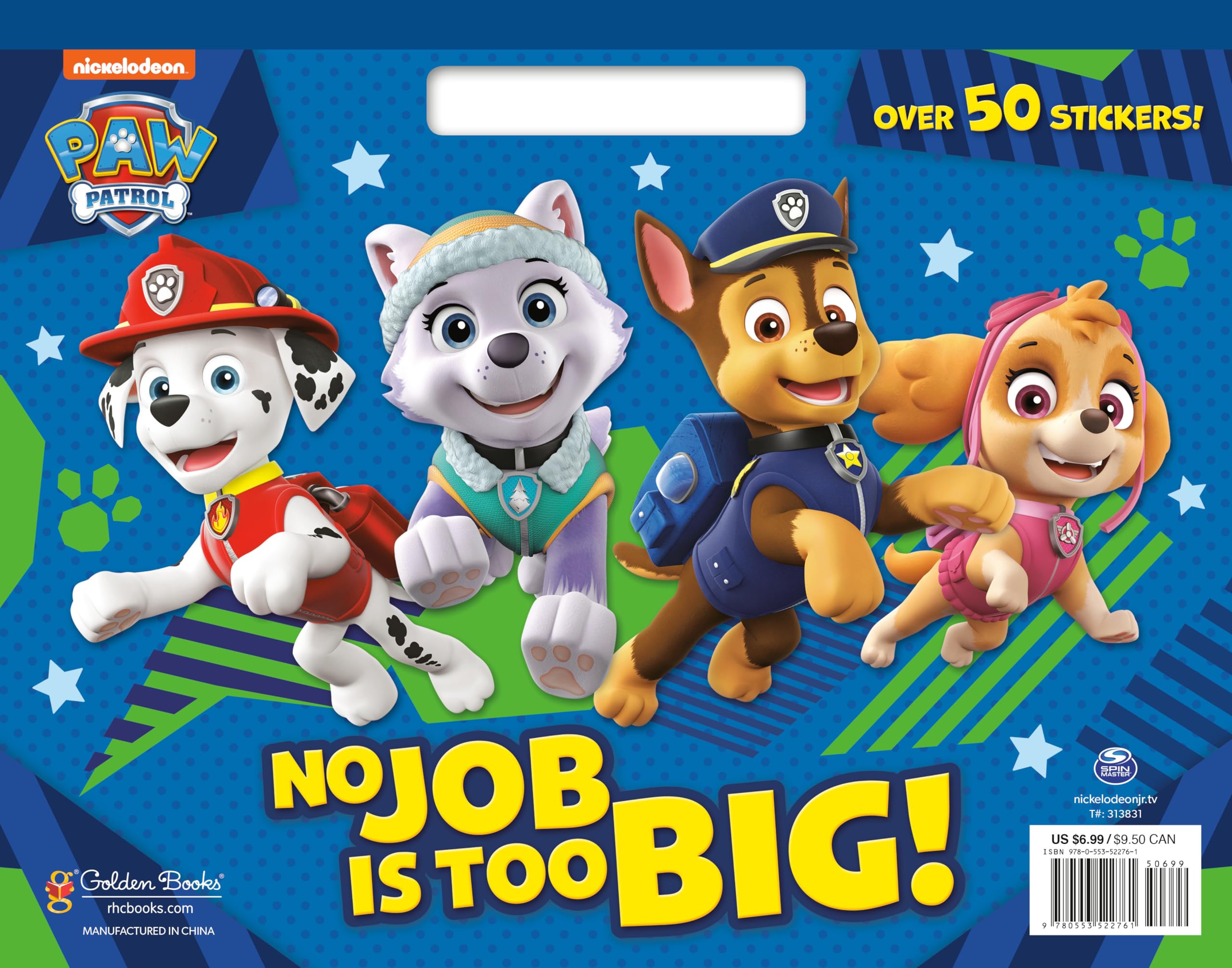 No Job is Too Big! (Paw Patrol) (Big Coloring Book),Used
