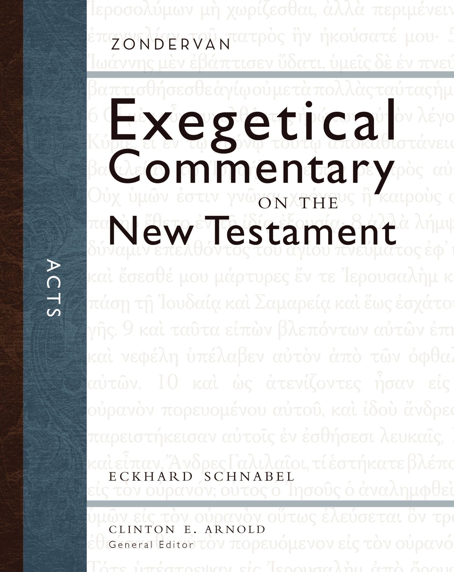 Acts (Zondervan Exegetical Commentary on the New Testament),Used