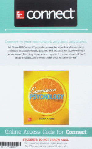Experience Psychology Loose Leaf with Connect Access Card,Used