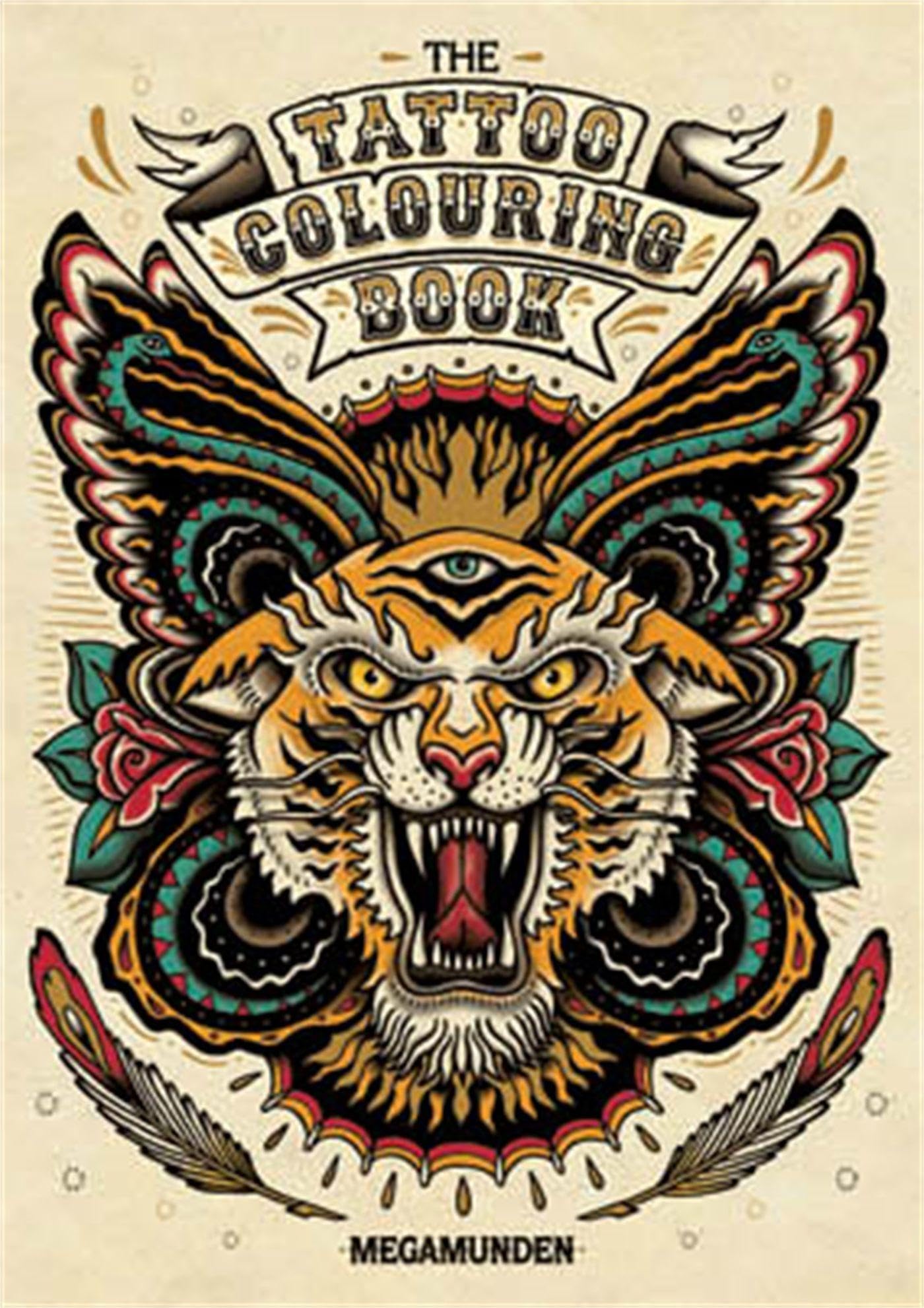 Tattoo Colouring Book,Used