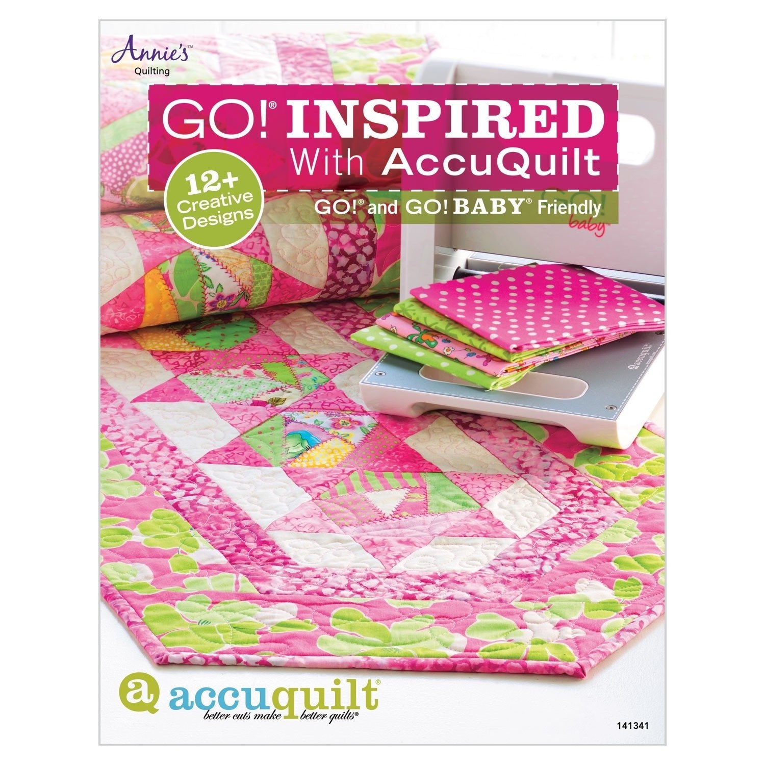 GO! Inspired: With AccuQuilt (AccuQuilt Go!),Used
