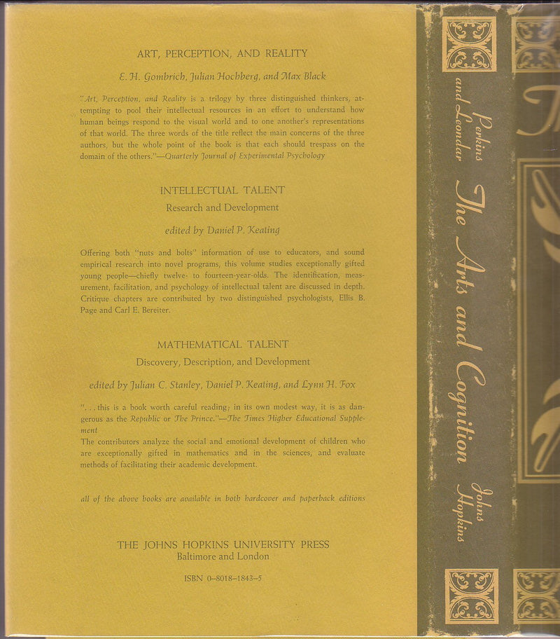The Arts and Cognition,Used