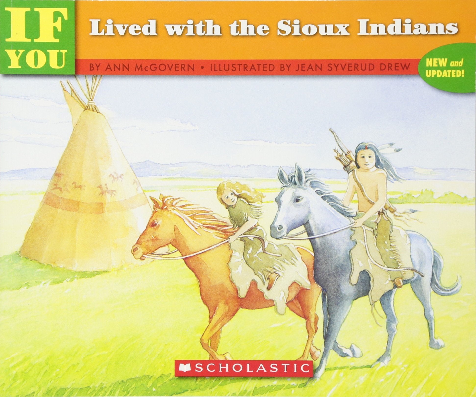 If You Lived With The Sioux Indians,Used