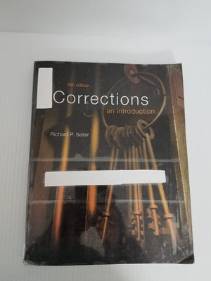 Corrections: An Introduction (5Th Edition)-used