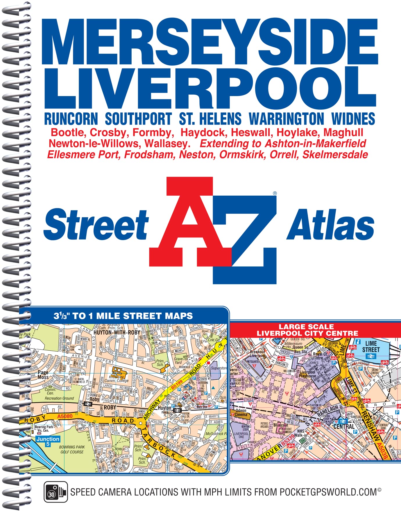 Merseyside AZ Street Atlas,Used