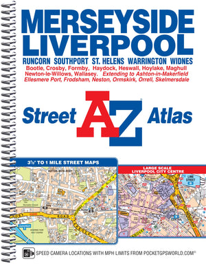 Merseyside AZ Street Atlas,Used