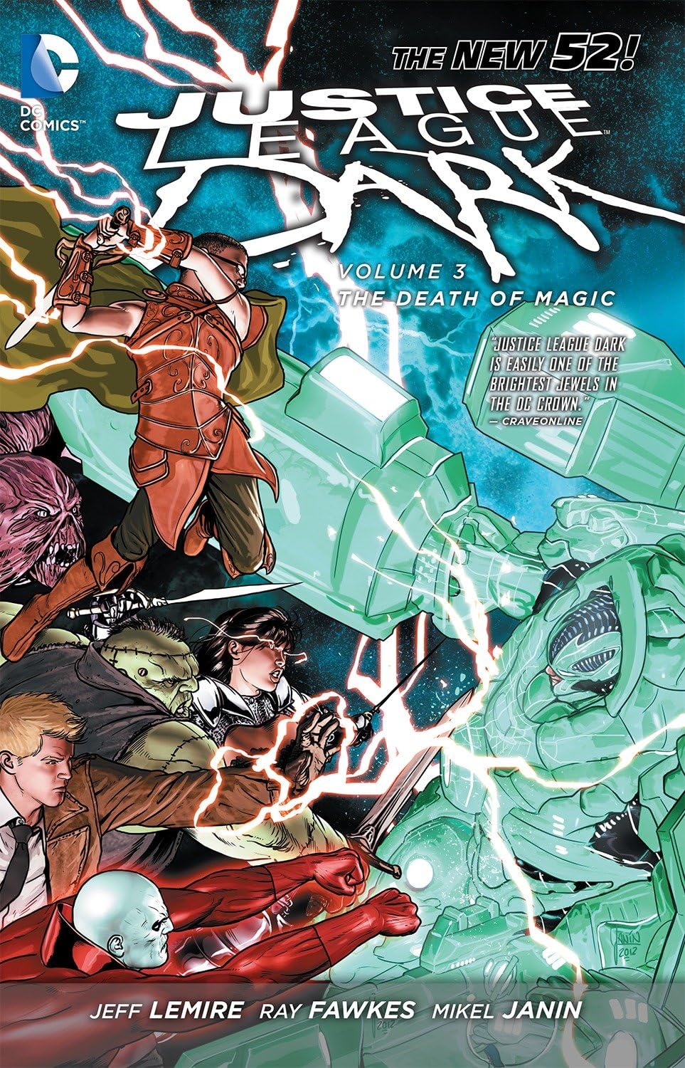Justice League Dark 3: The Death of Magic,Used