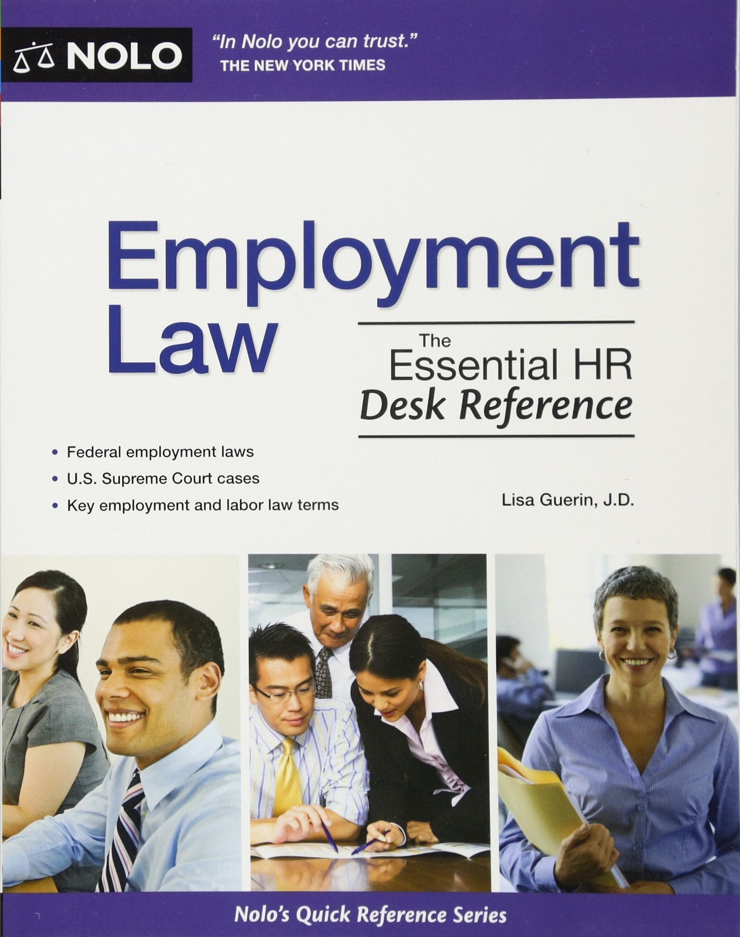 Employment Law: The Essential HR Desk Reference,Used