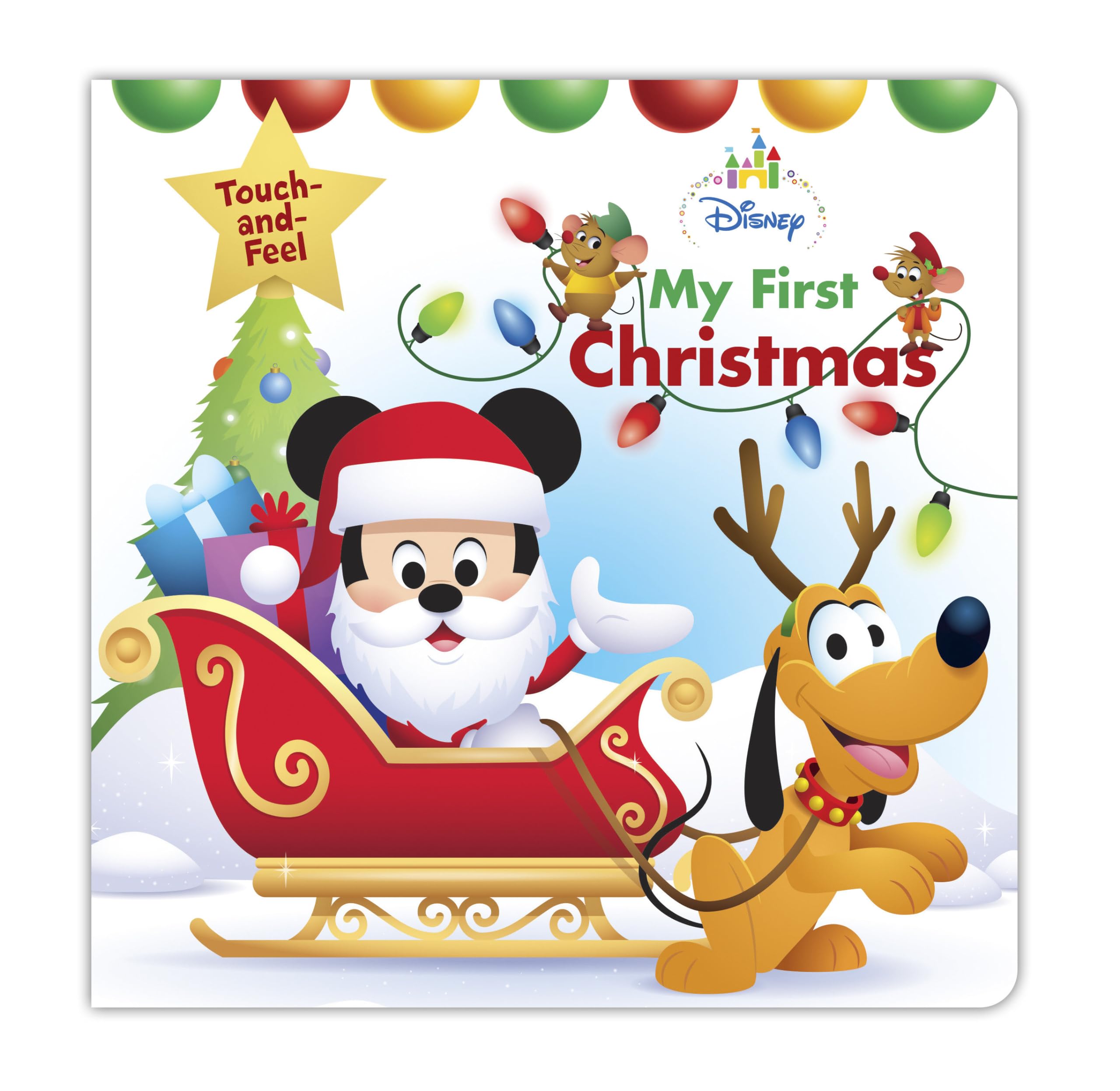 Disney Baby: My First Christmas (Disney Touch and Feel),New