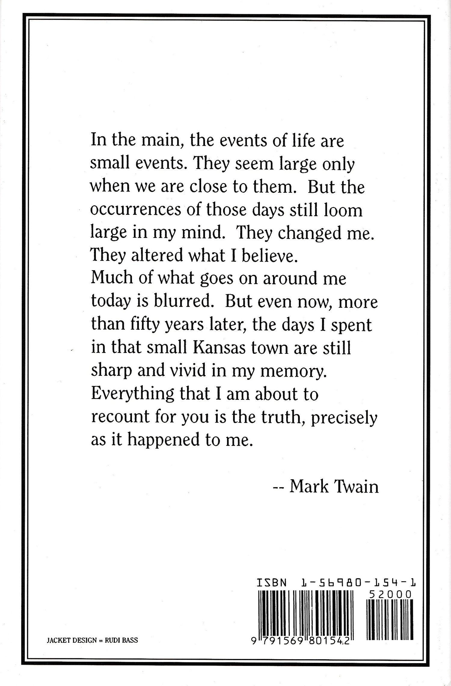 Mark Twain Remembers: A Novel,Used