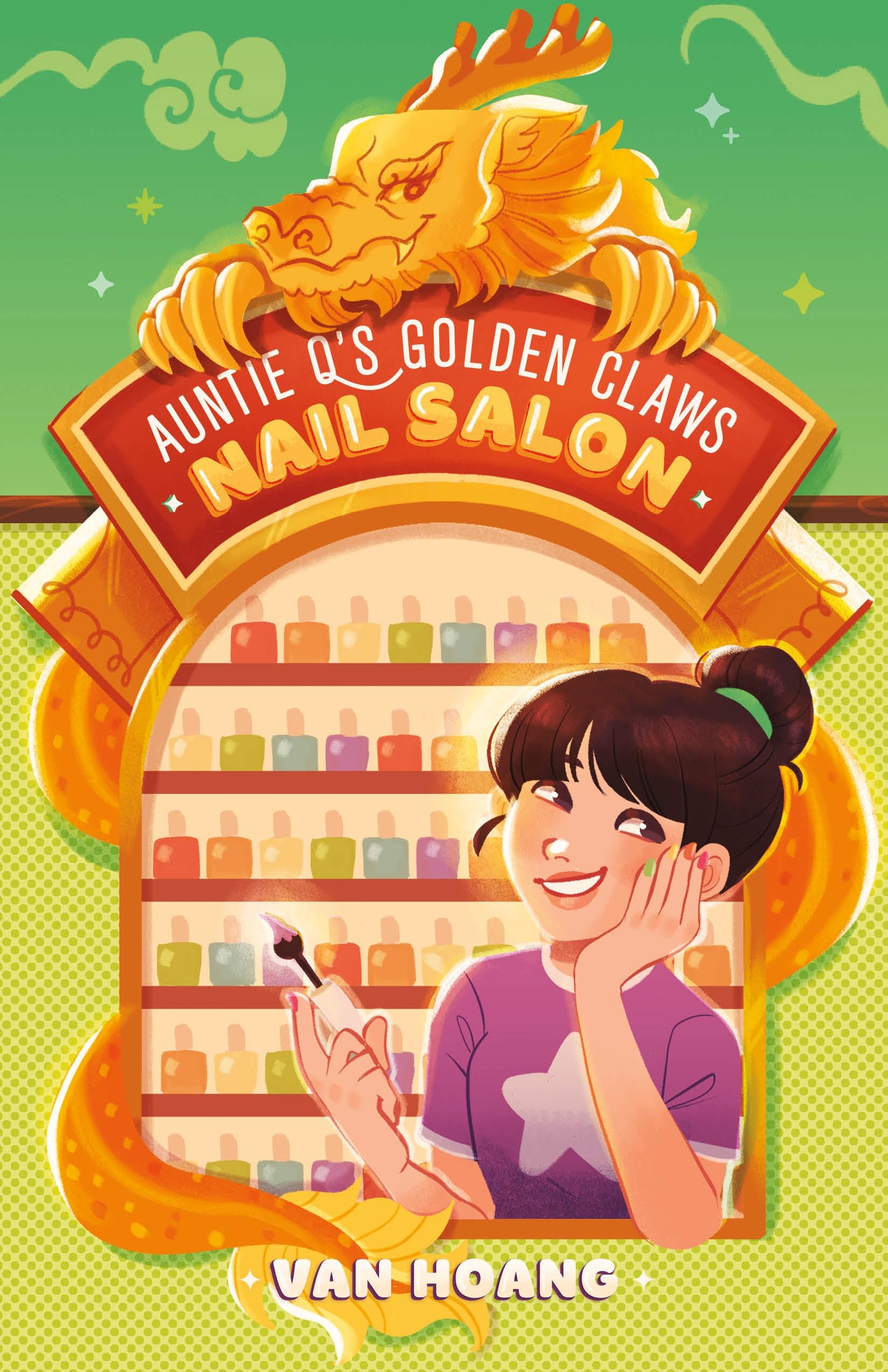 Auntie QS Golden Claws Nail Salon