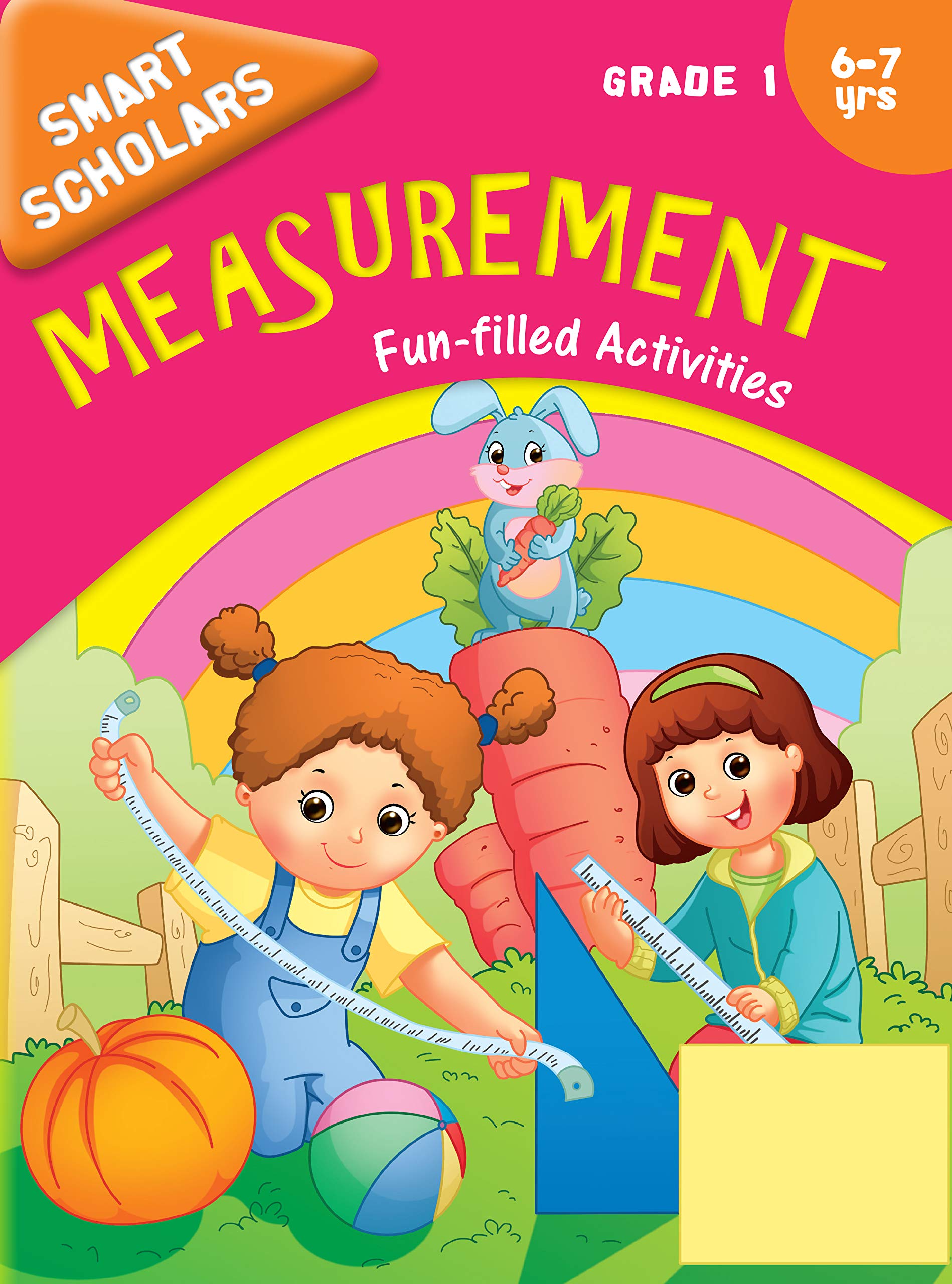 Measurement Fun-Filled Activity Book For Kids Grade 1: Smar Schoolars | Early Mathematics | Basic Maths Skills | Childrens Interactive Learning ; 8+ Ages