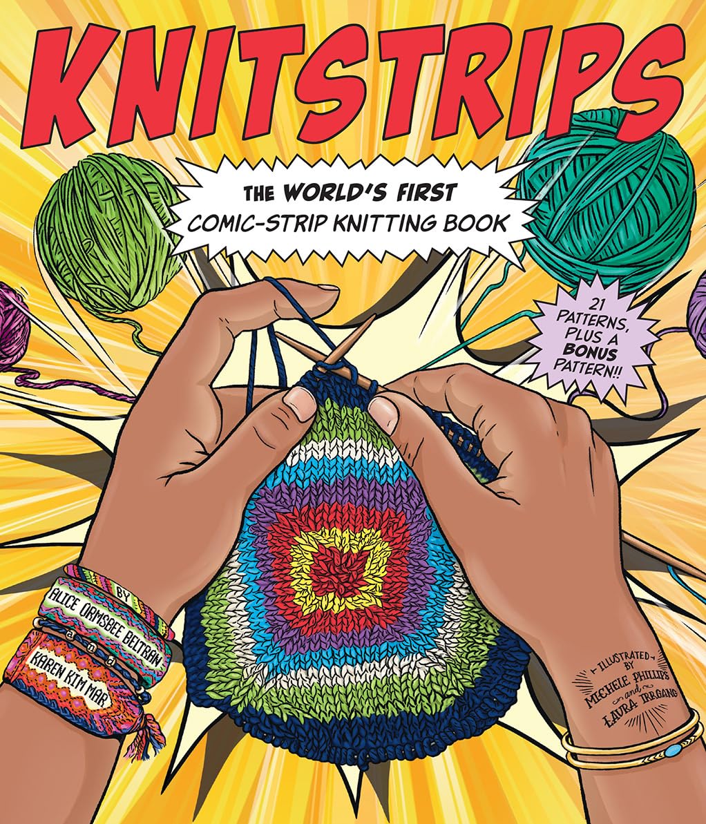 Knitstrips: The Worlds First Comicstrip Knitting Book,New