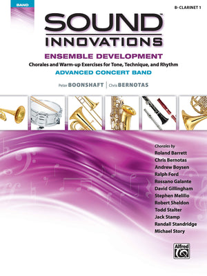 Sound Innovations for Concert Band  Ensemble Development for Advanced Concert Band: Bflat Clarinet 1,New