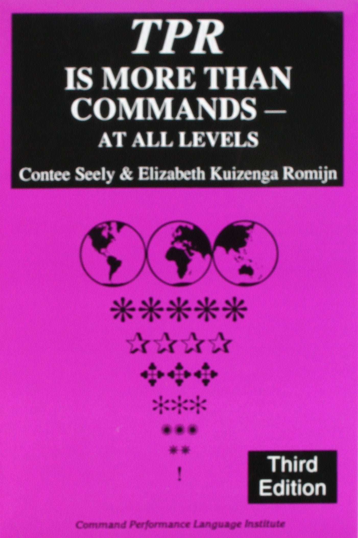 TPR Is More Than Commands  At All Levels,Used